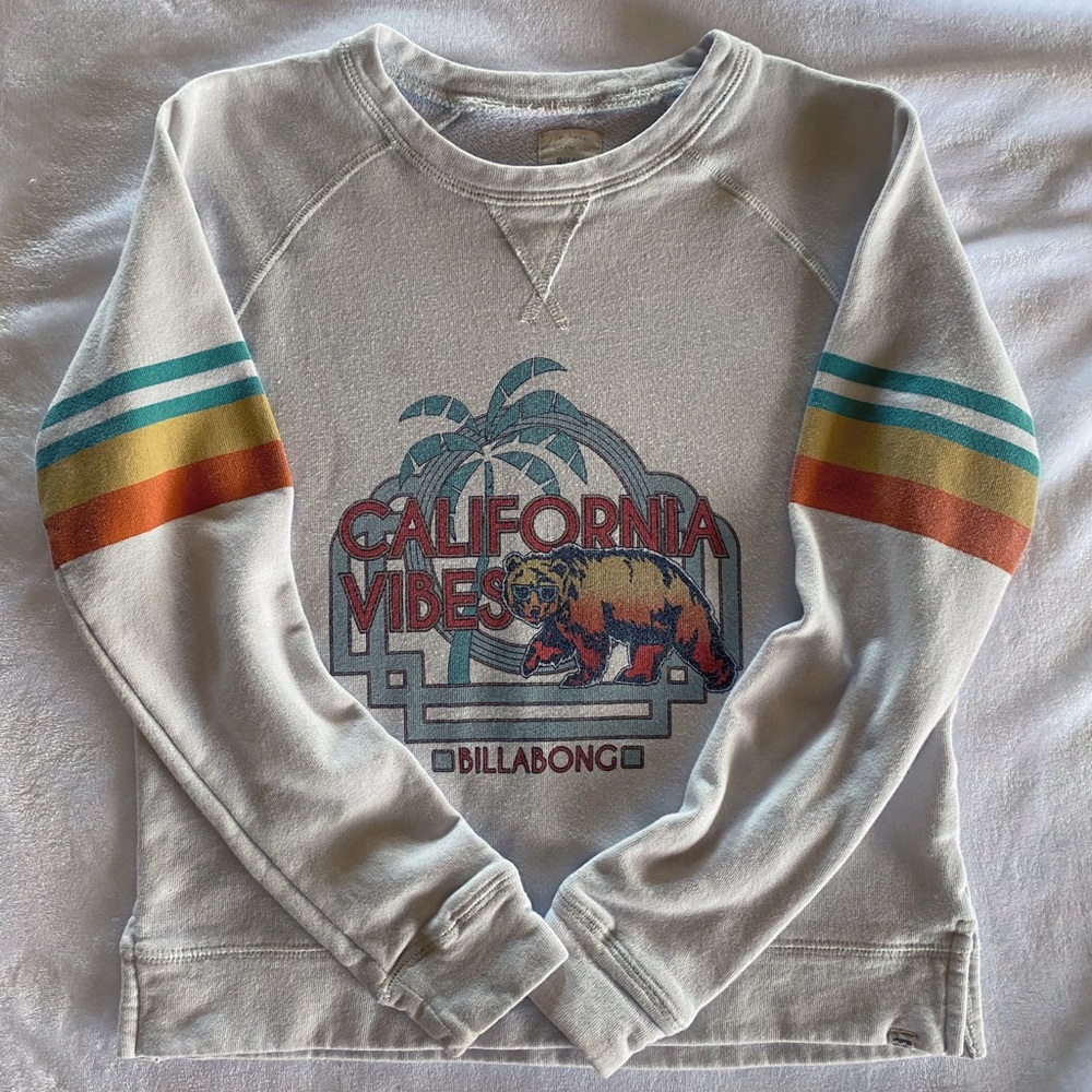 Billabong Sweatshirt Girls size Large.